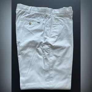 Polo Ralph Lauren “Stretch Classic Fit” white slacks.